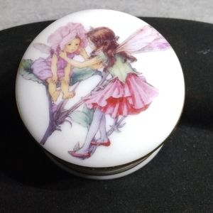 German Porcelain Jewelry box